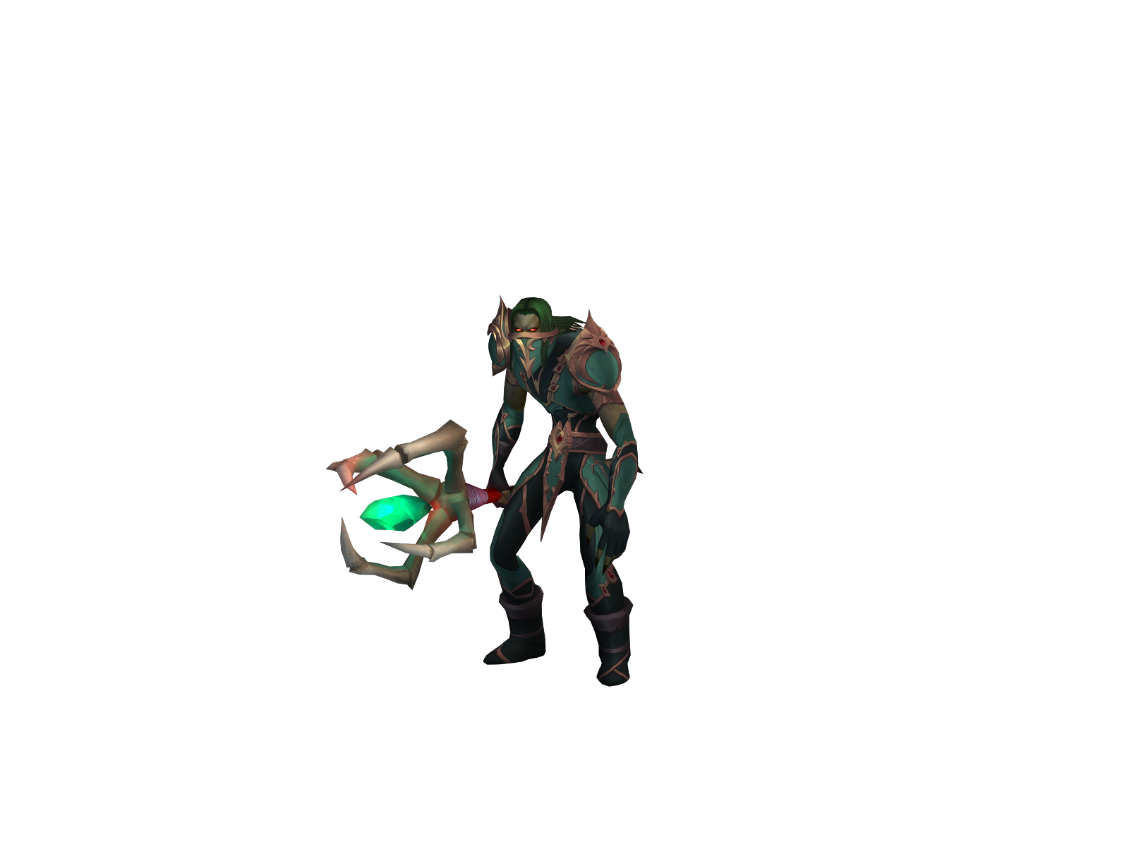 Reqqz 3D character render