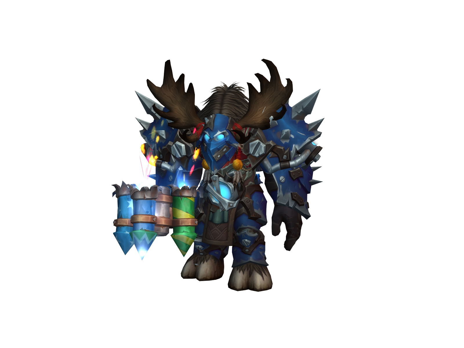 Howland 3D character render