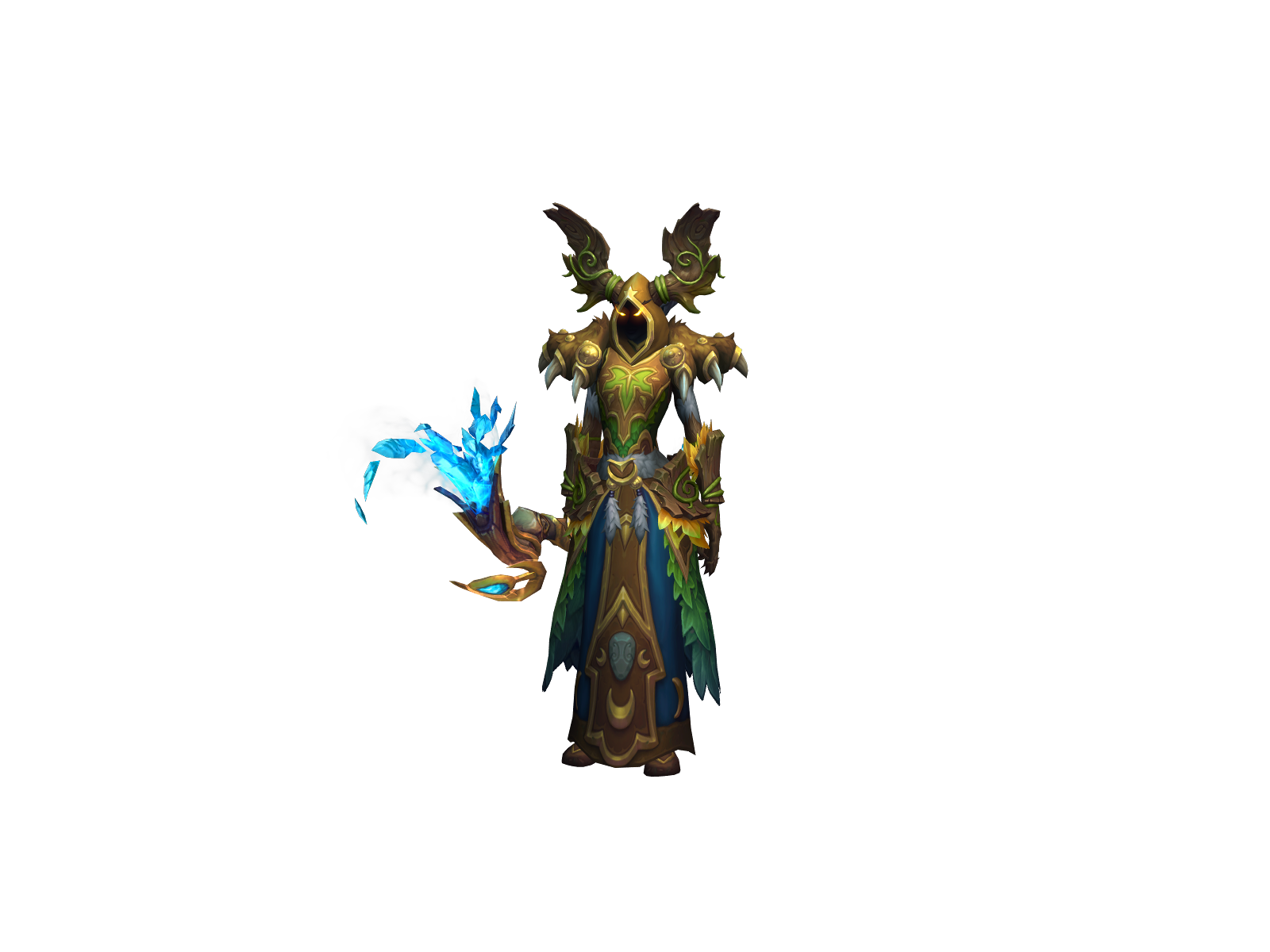 Saíron 3D character render