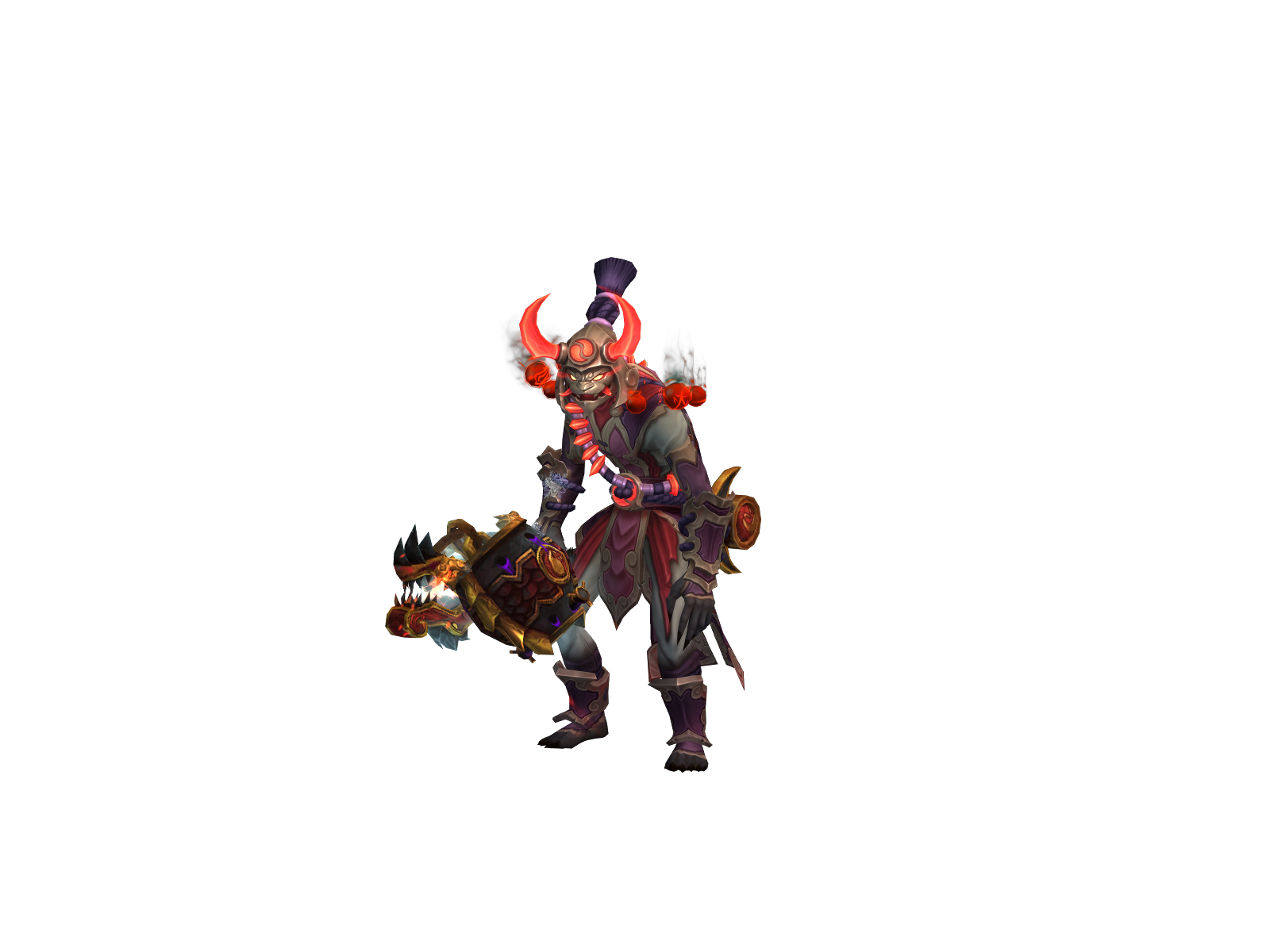 Sharabullet 3D character render