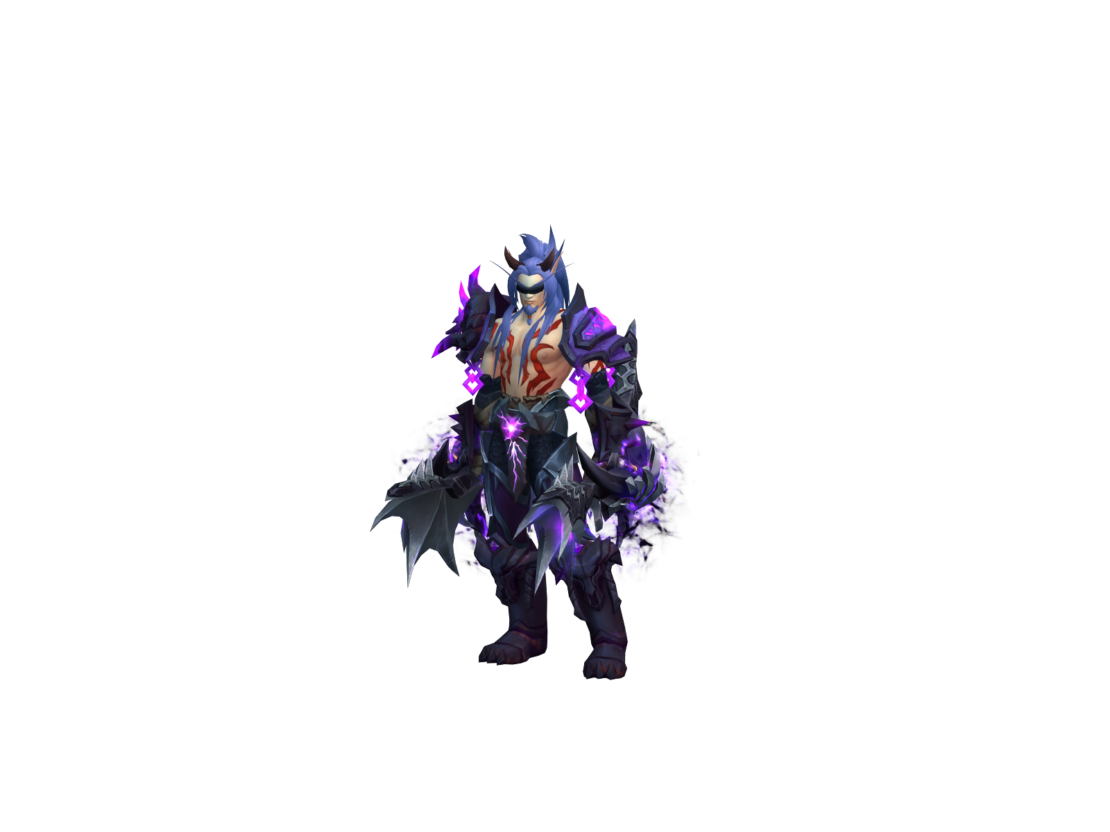 Sáeros 3D character render