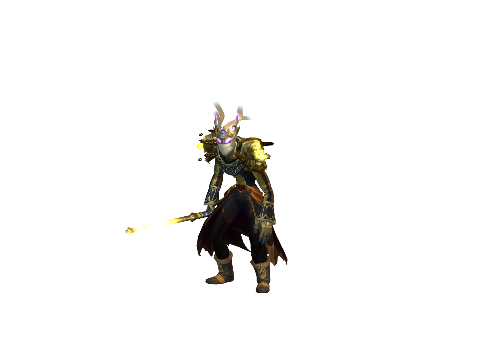 Unseenelder 3D character render