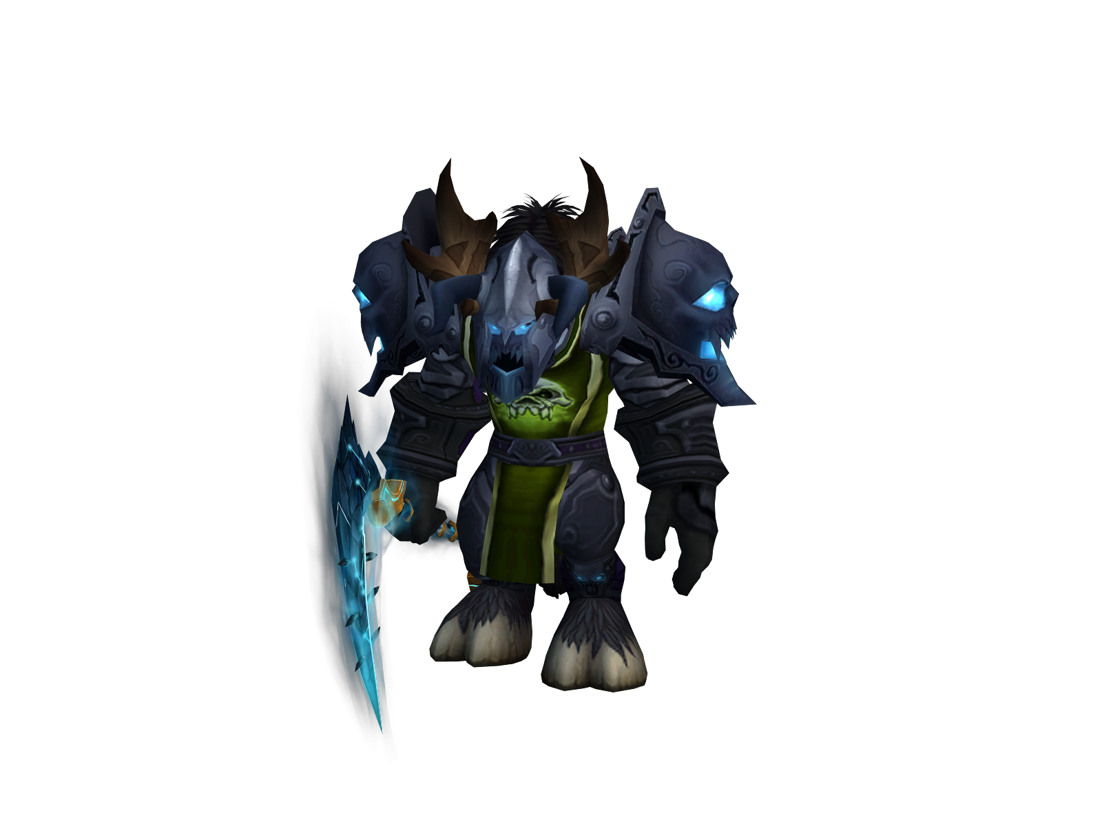 Cowospasm 3D character render