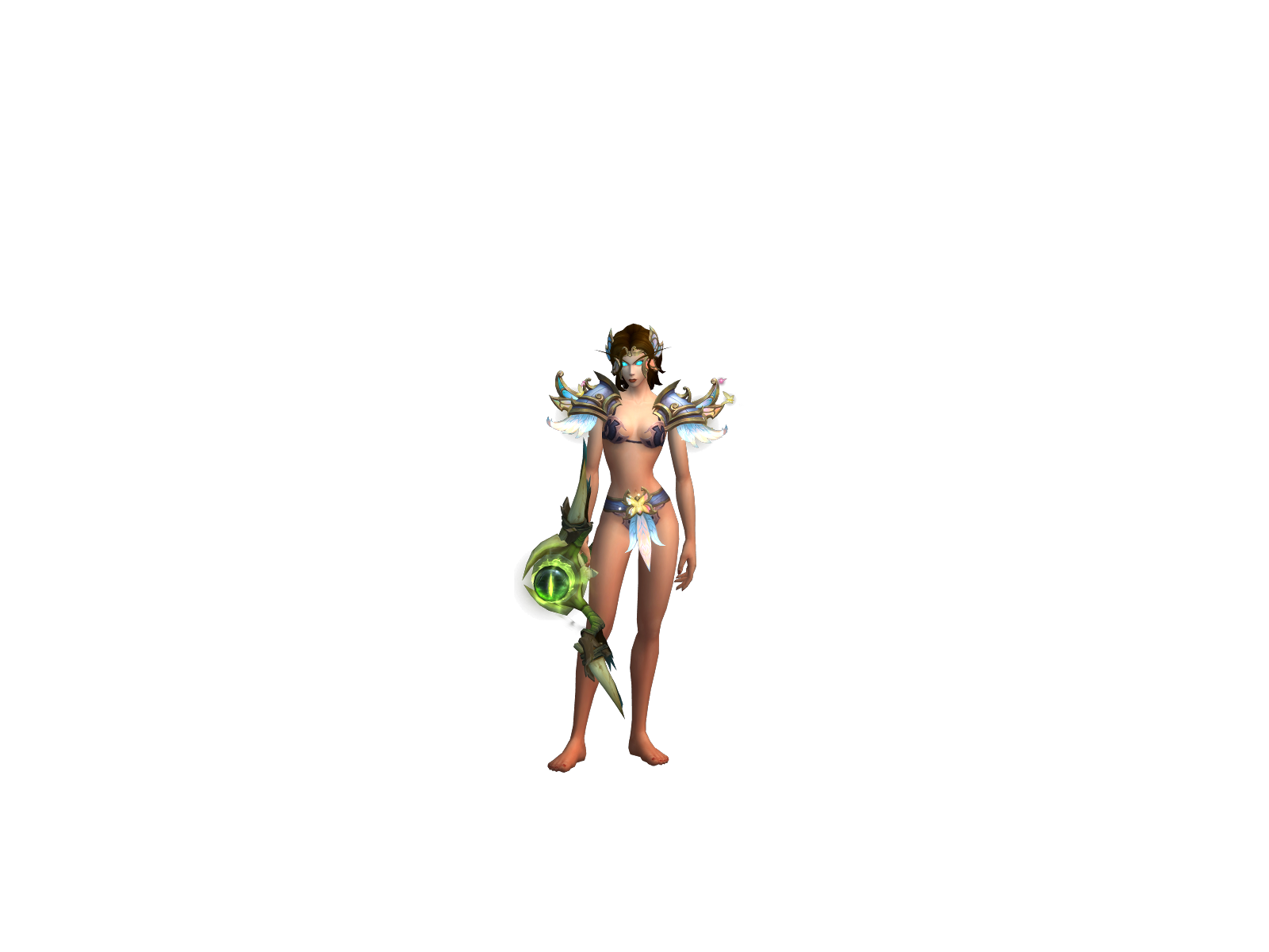 Meelfey 3D character render