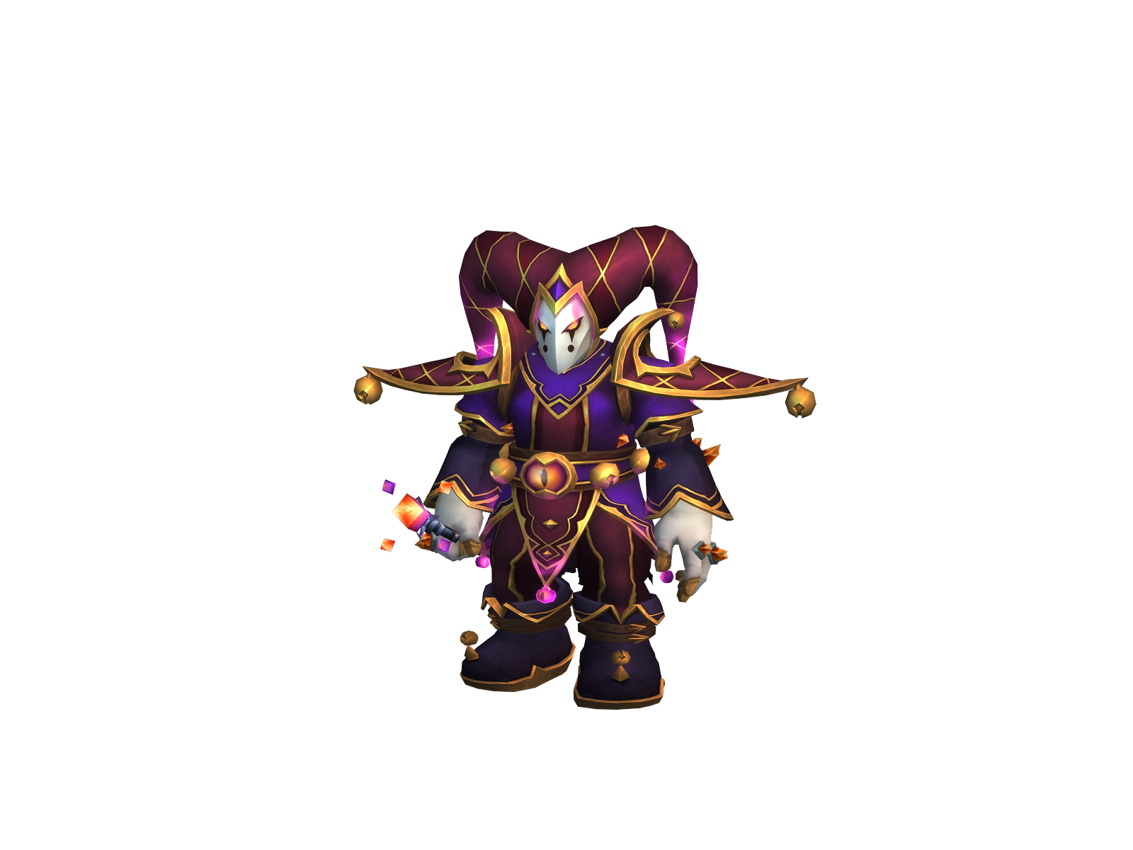 Sargdwarflok 3D character render