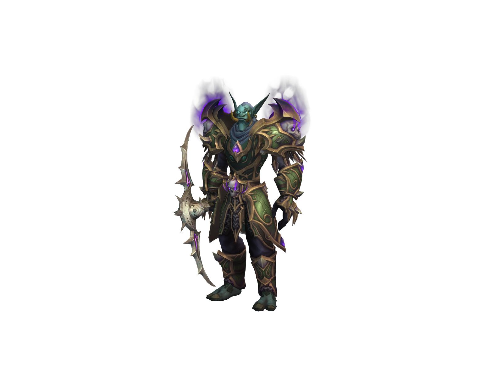 Antusk 3D character render