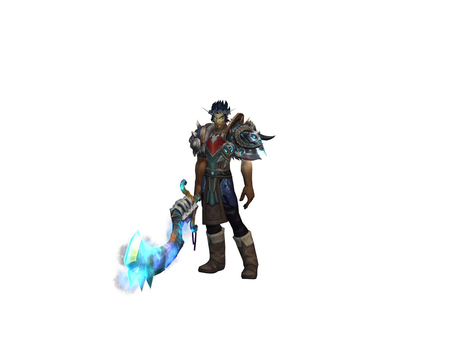 Ledden 3D character render