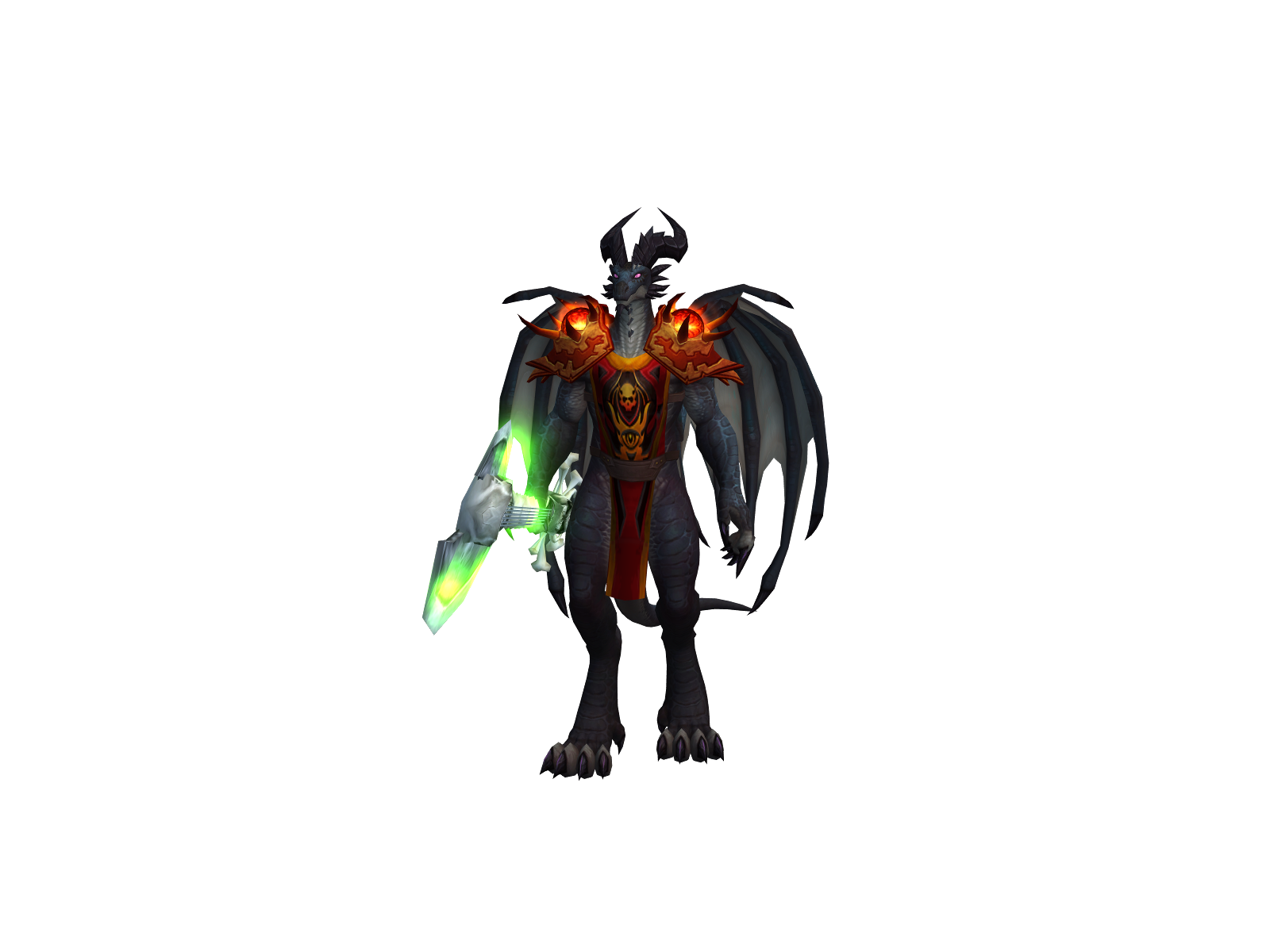 Drizzan 3D character render