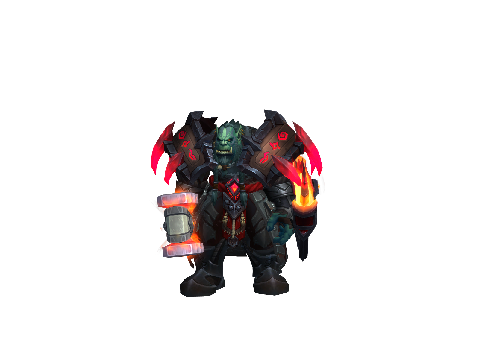 Axho 3D character render