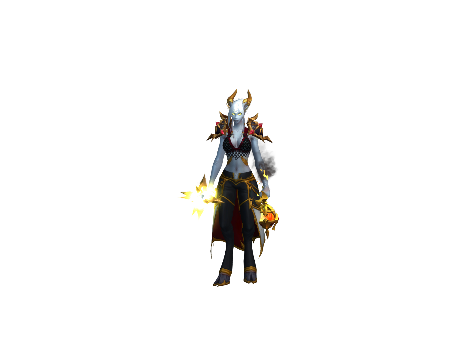 Ashaky 3D character render