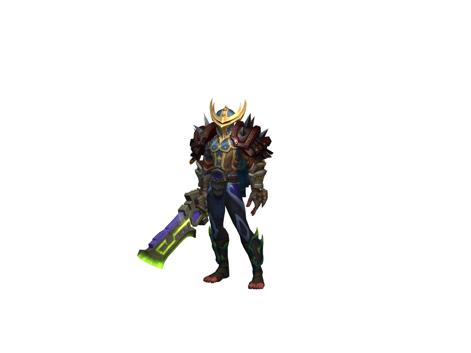 Egrassa 3D character render