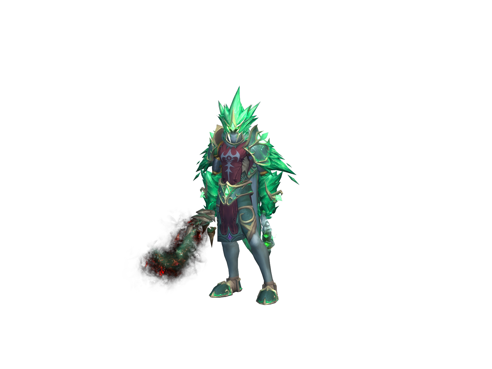 Maef 3D character render
