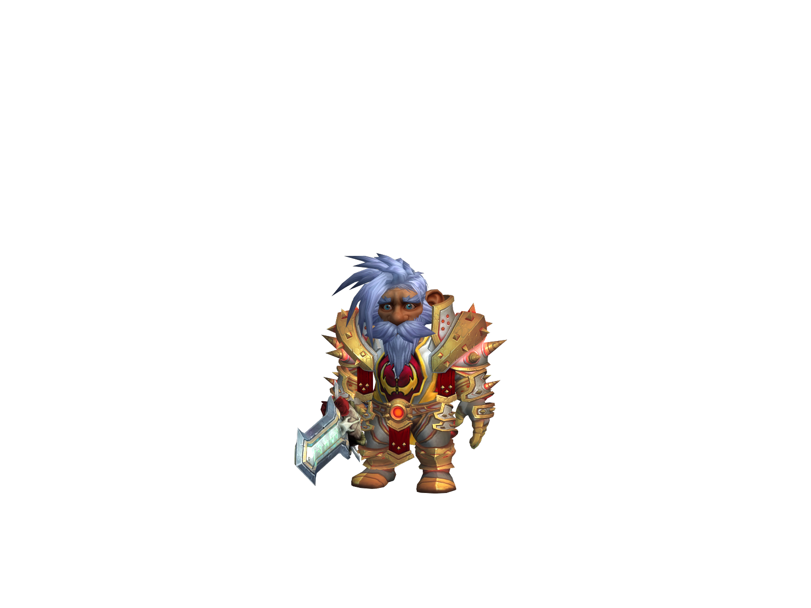 Blazingwarri 3D character render