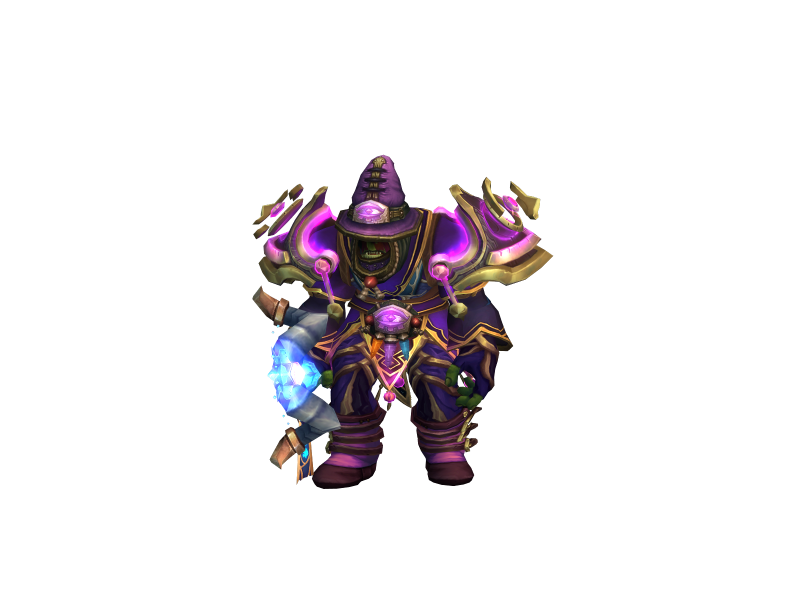 Méqt 3D character render
