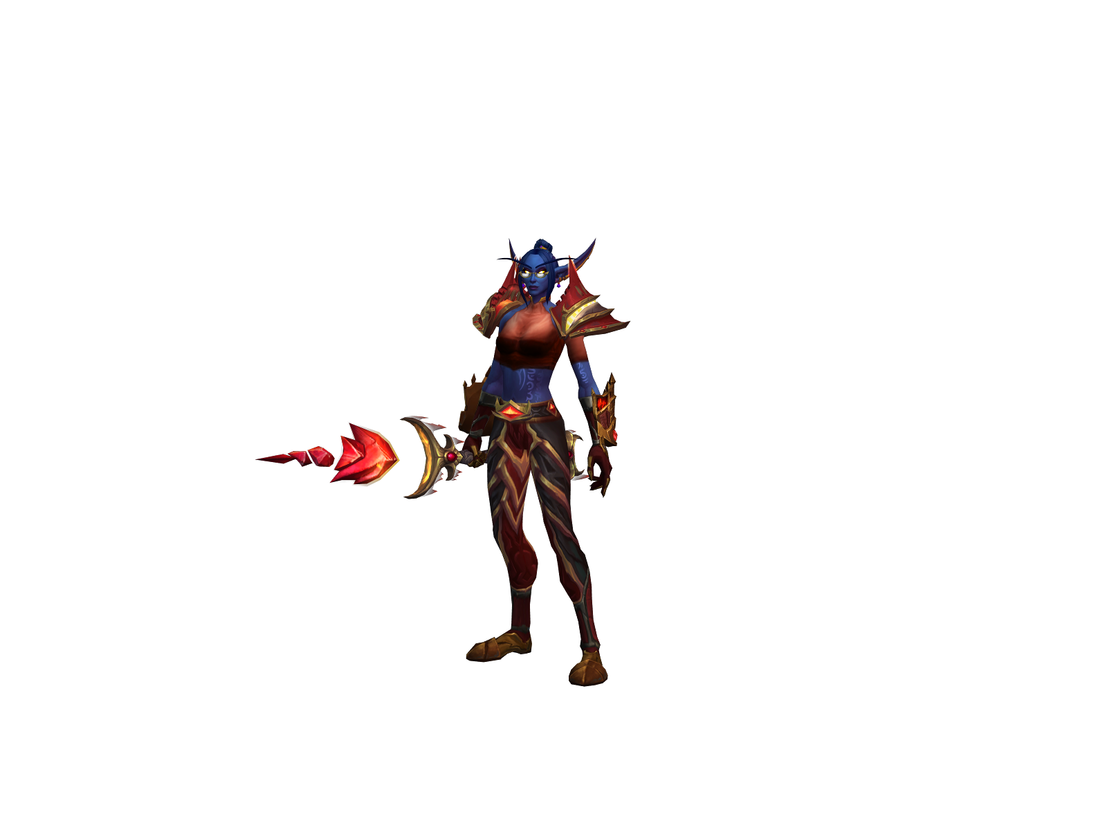 Thrnmage 3D character render