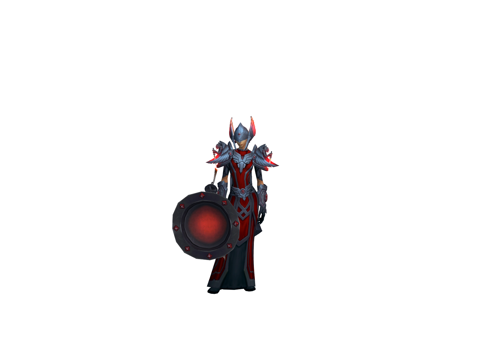 Mîndctrl 3D character render