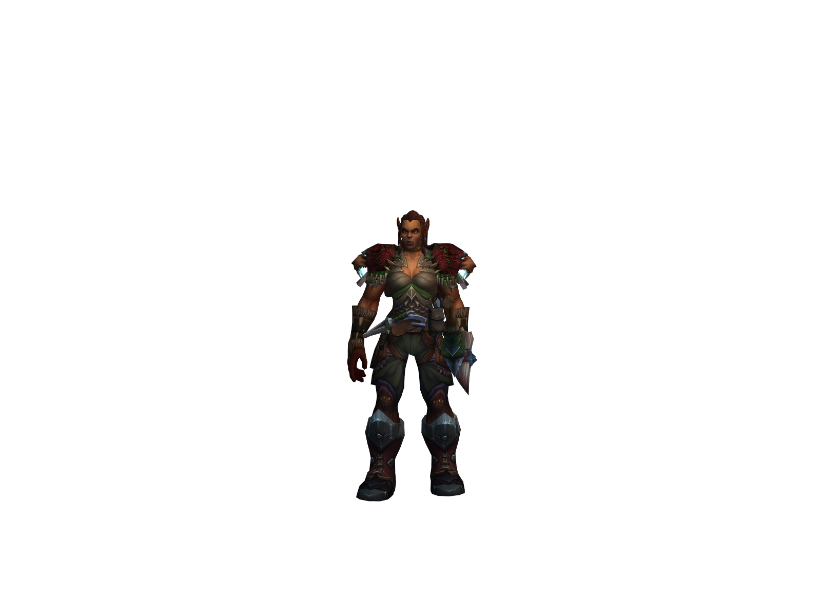 Sellenya 3D character render