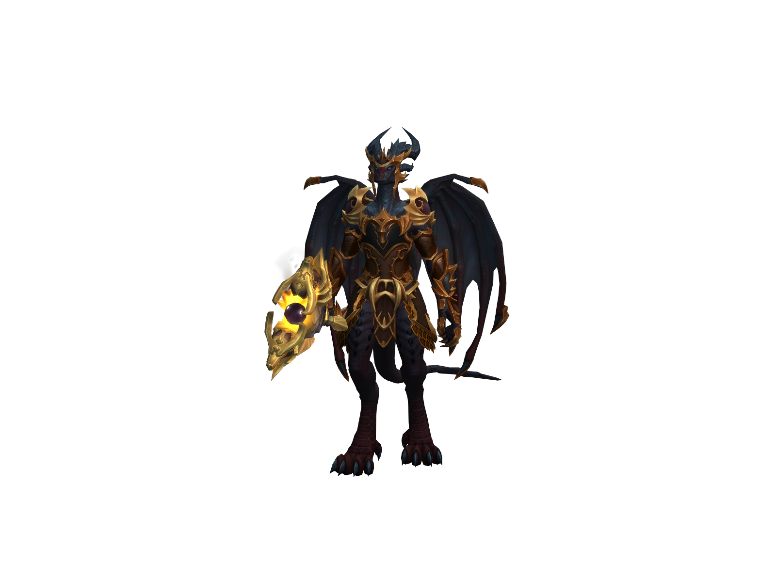 Drakoomel 3D character render
