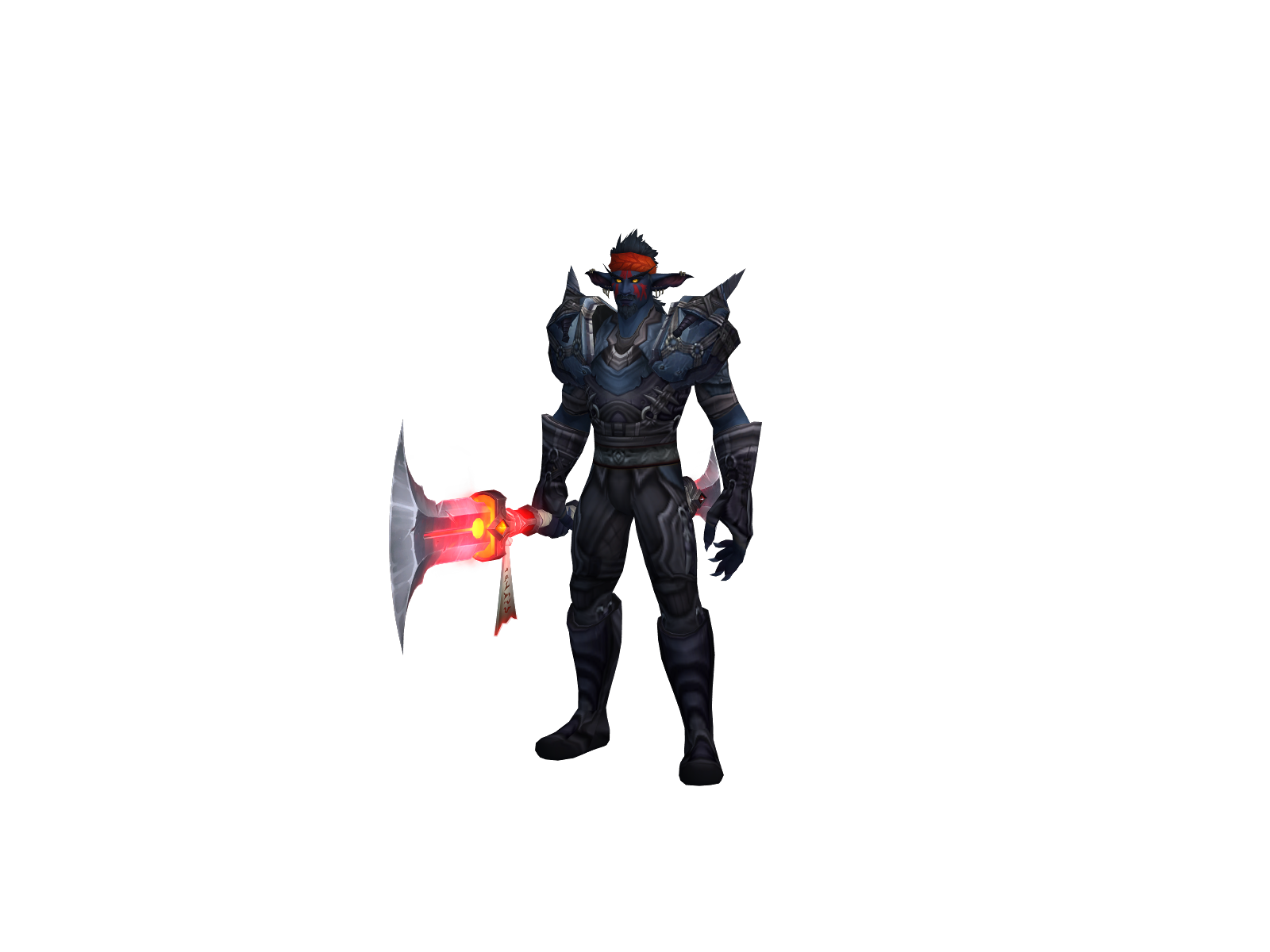 Azullio 3D character render