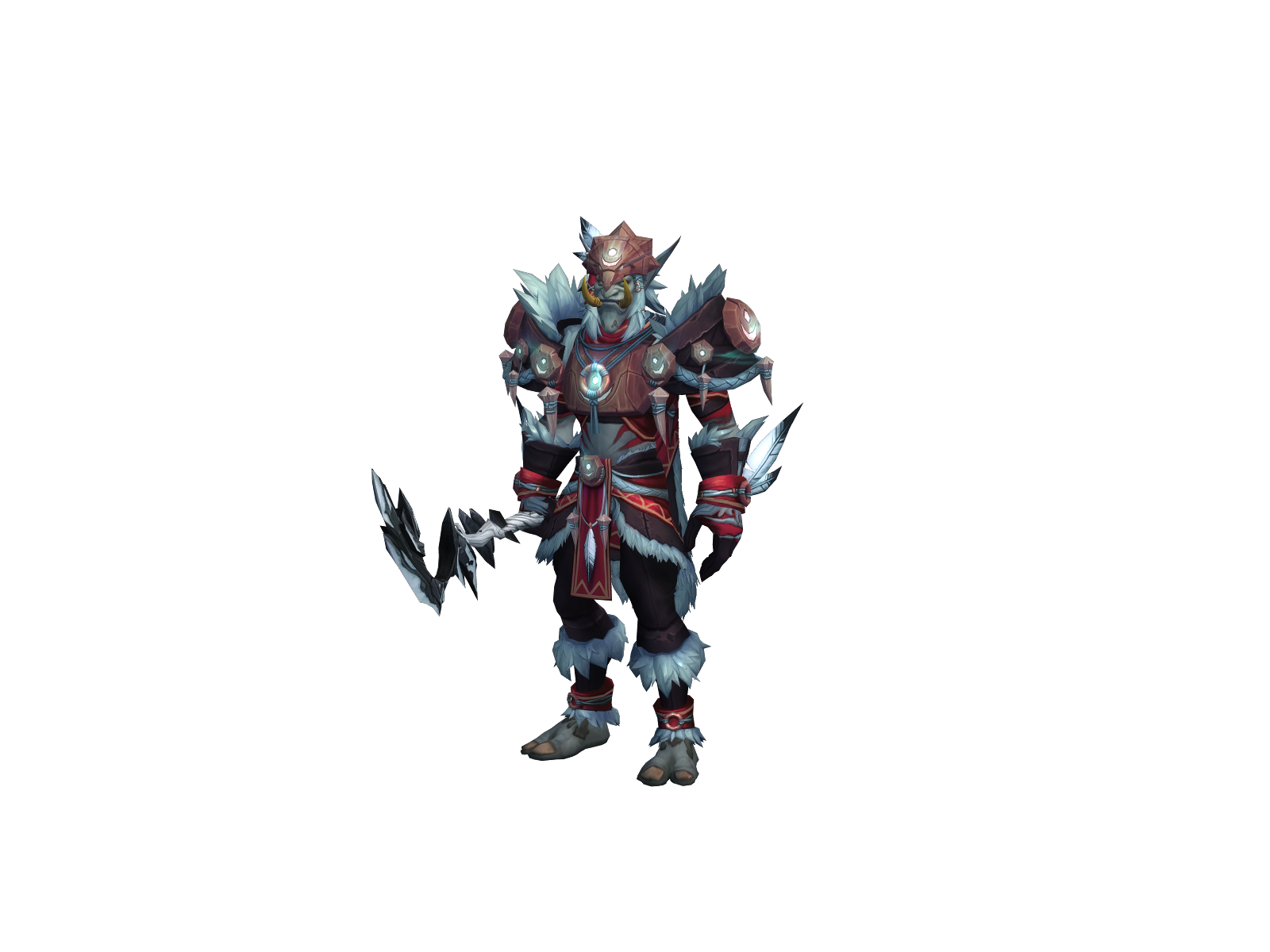 Denatharion 3D character render