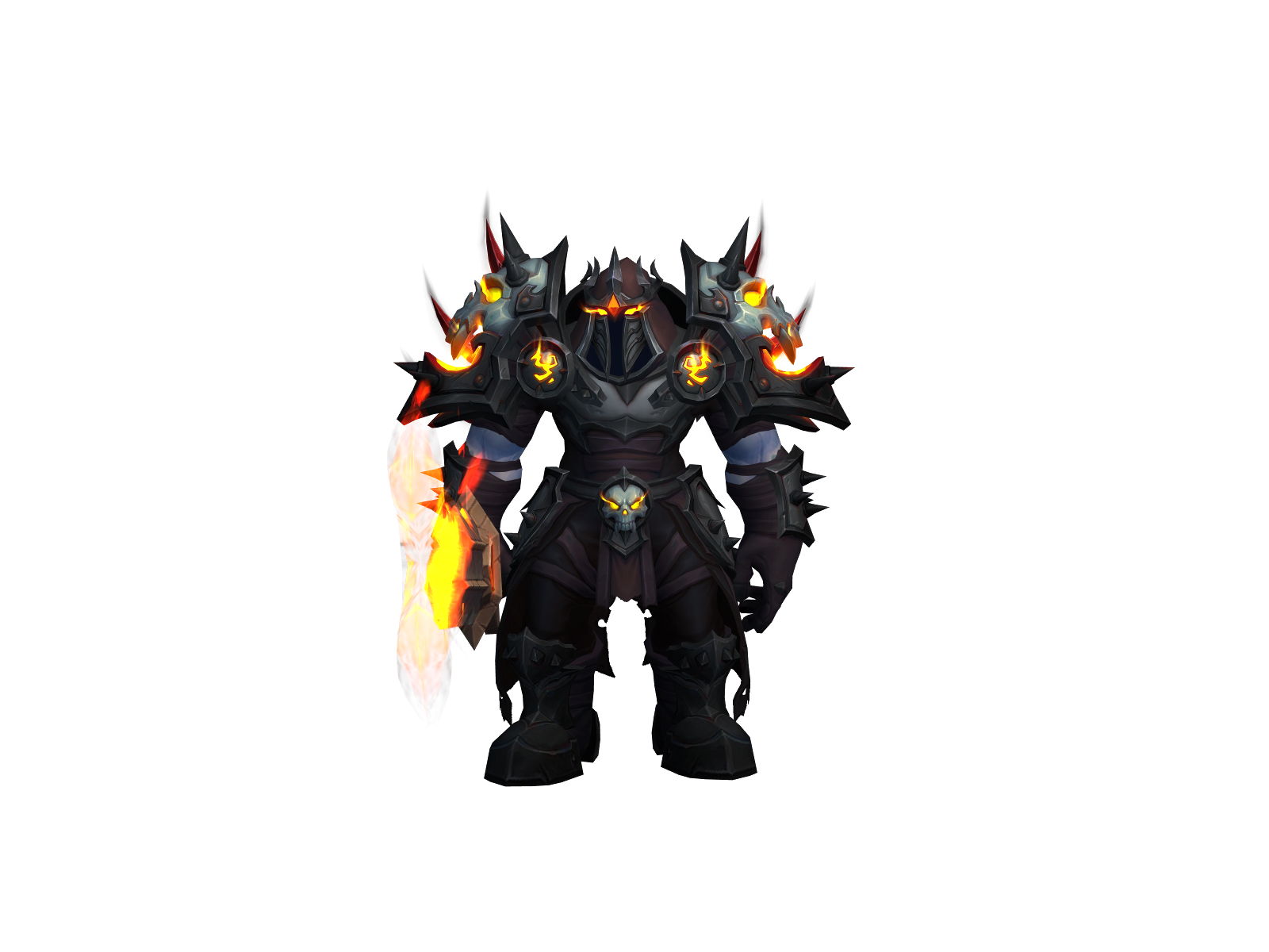 Deathers 3D character render