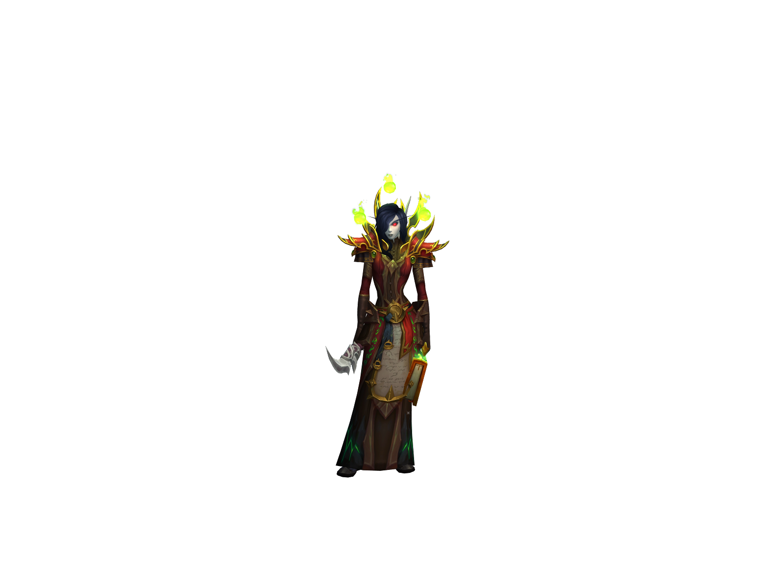 Scipthilda 3D character render