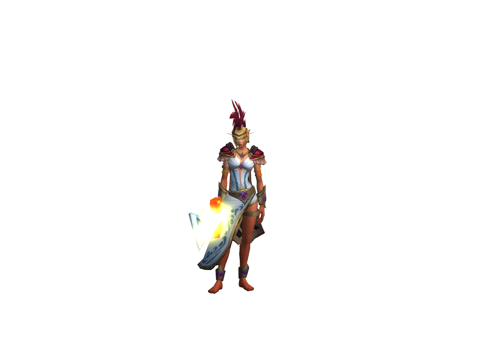 Caelithar 3D character render