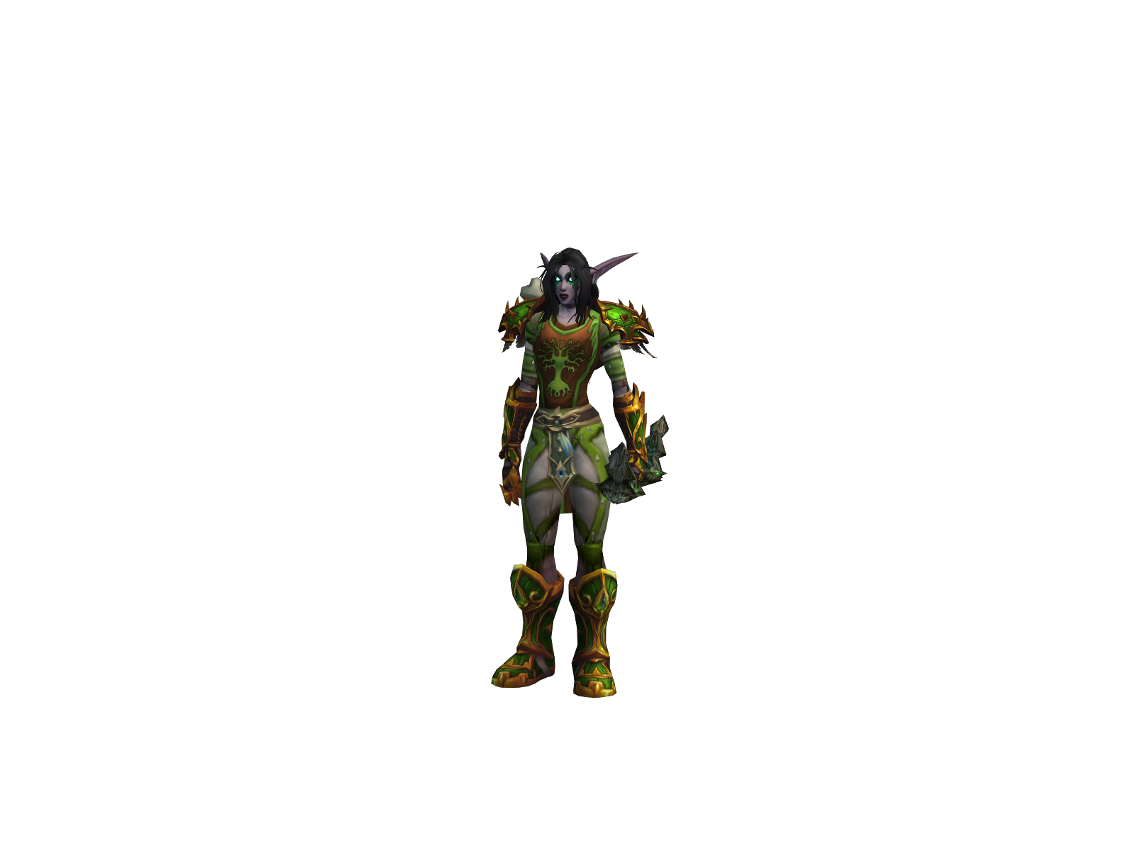 Lirez 3D character render