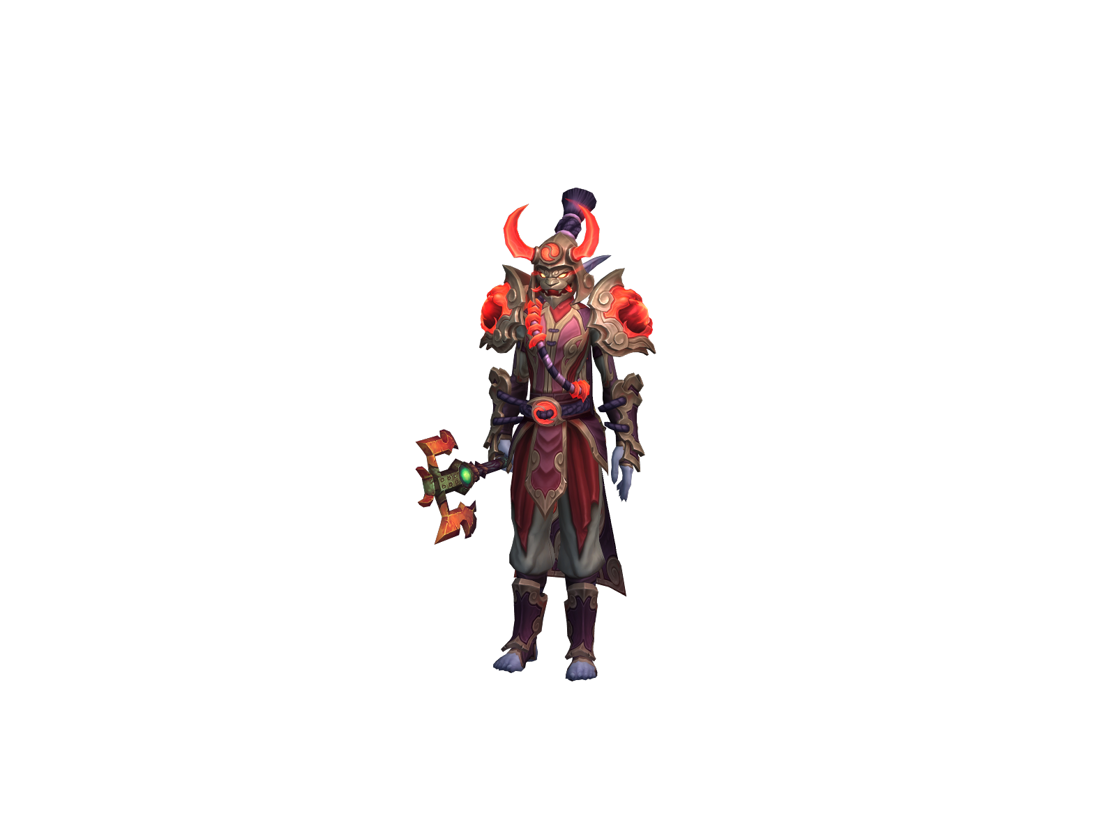 Lewisiä 3D character render