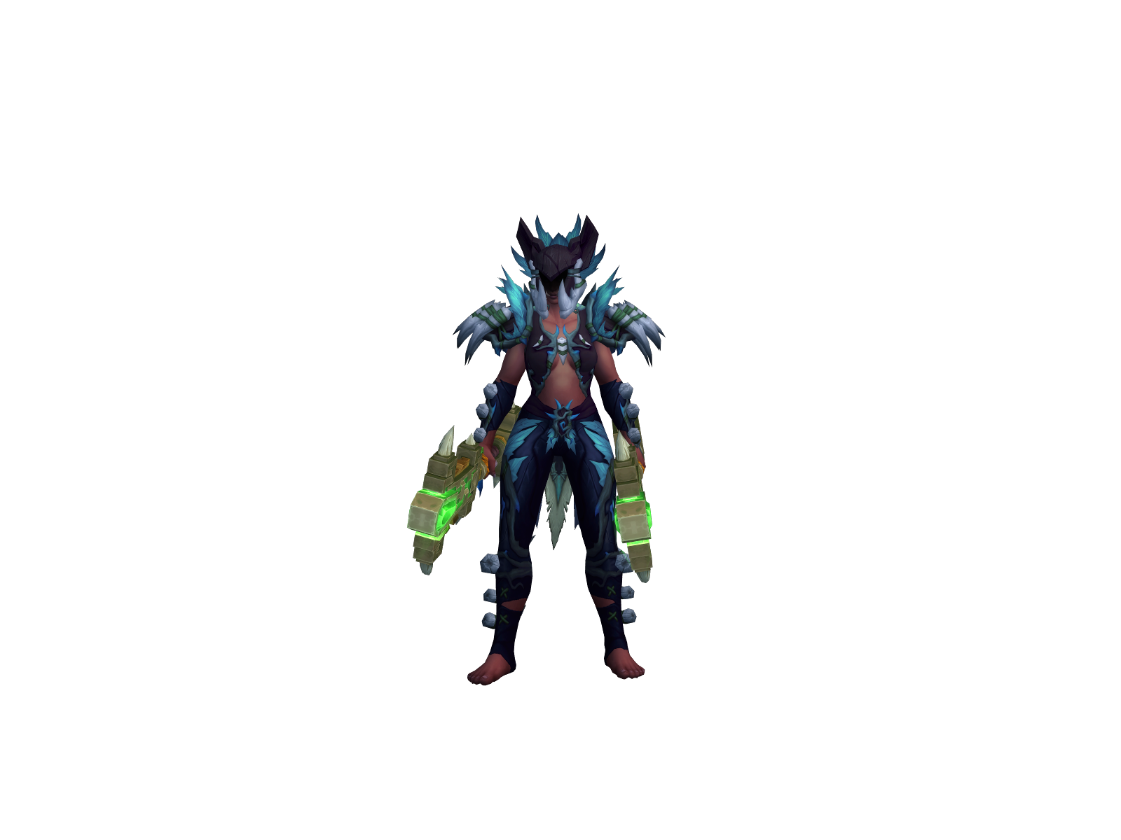 Bharati 3D character render