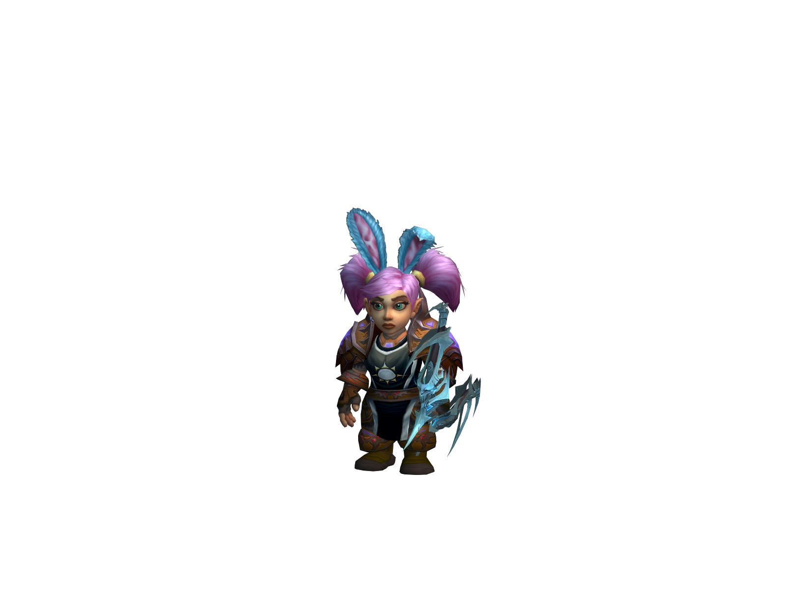 Notprat 3D character render