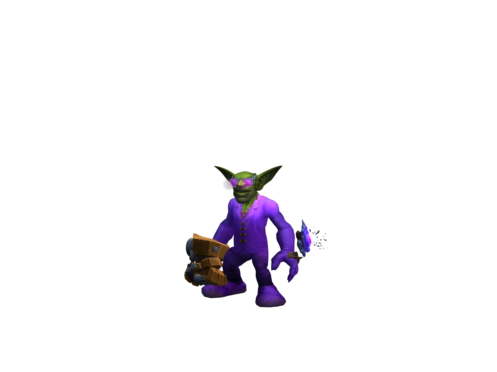 Plebu 3D character render