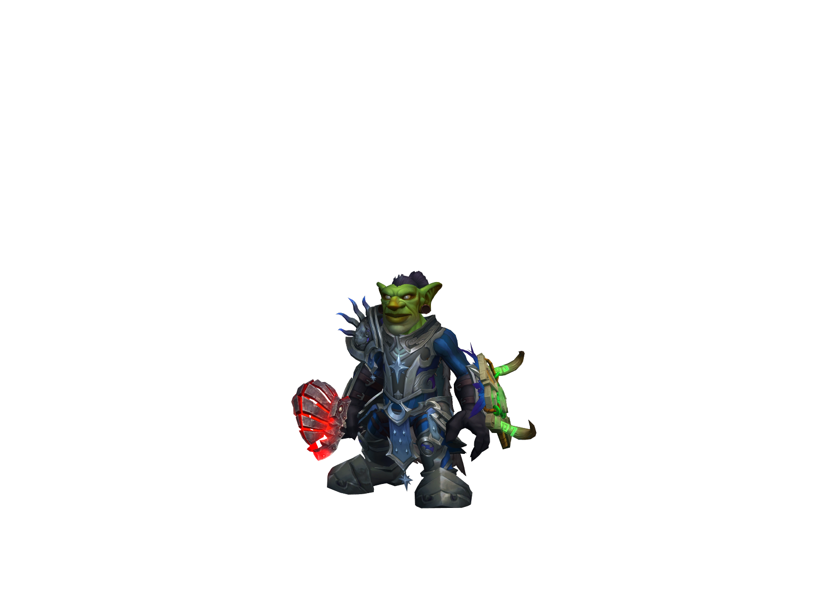 Isias 3D character render