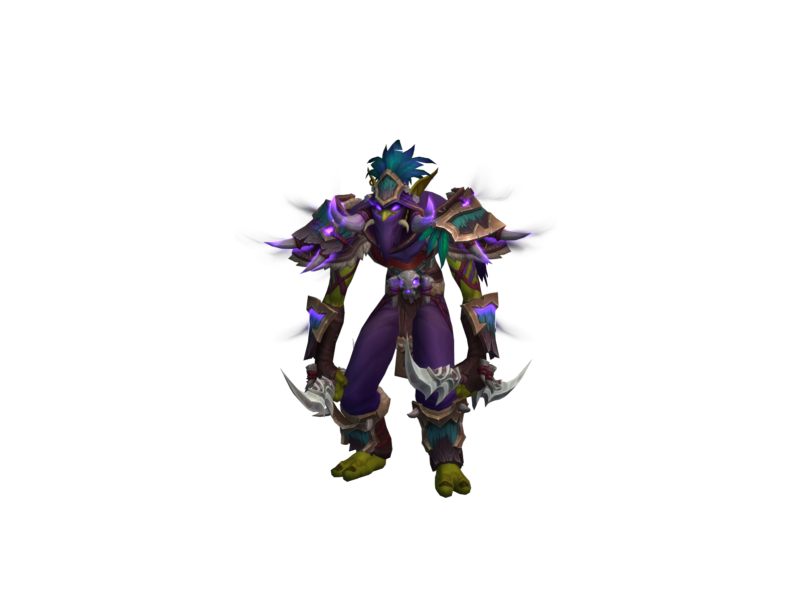 Reckony 3D character render