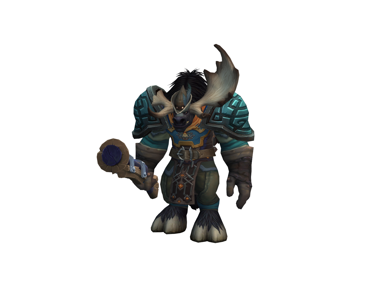 Demastery 3D character render