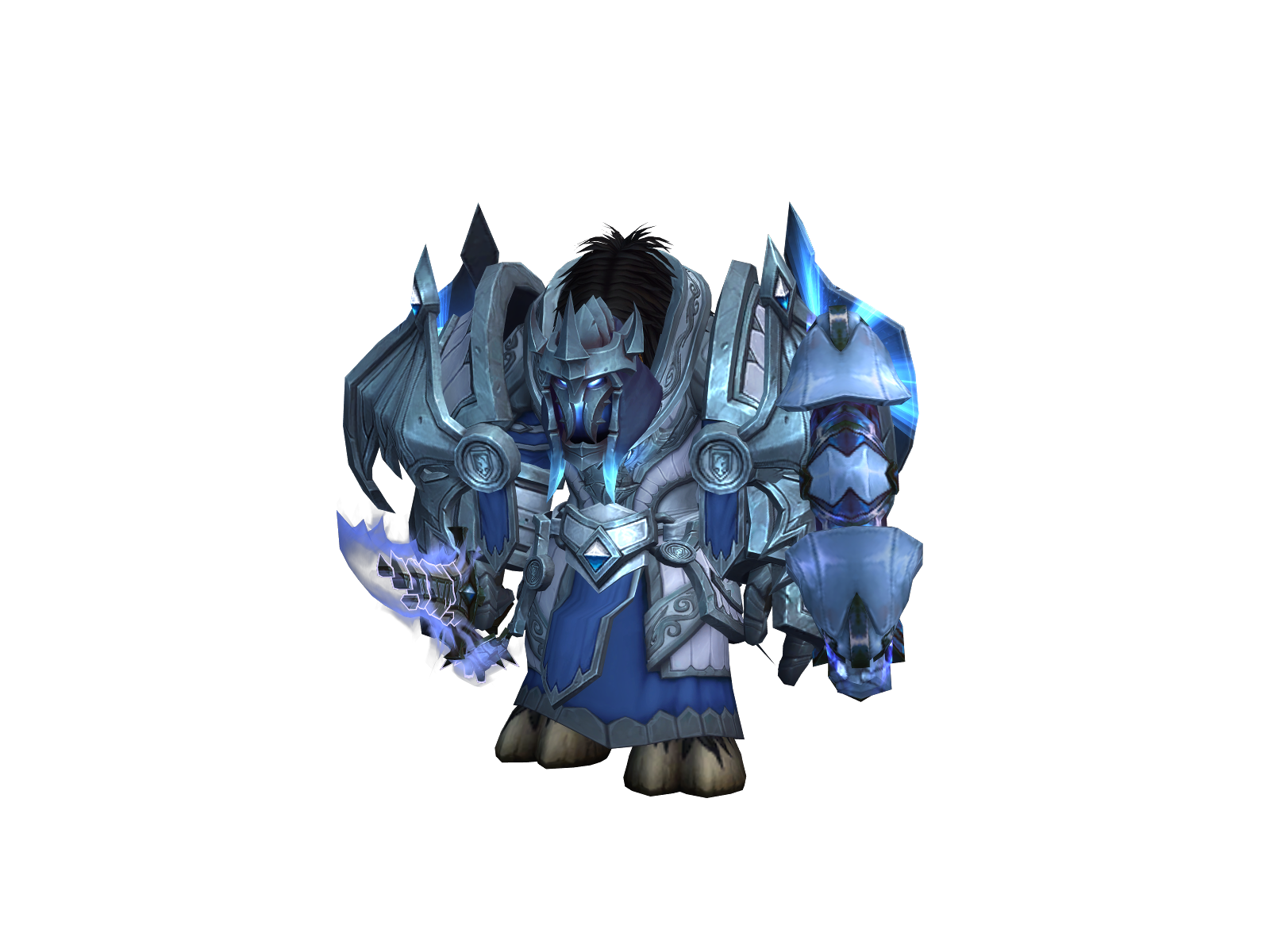 Gwî 3D character render
