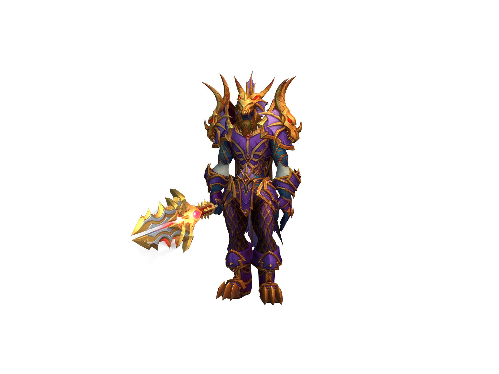 Depopulate 3D character render