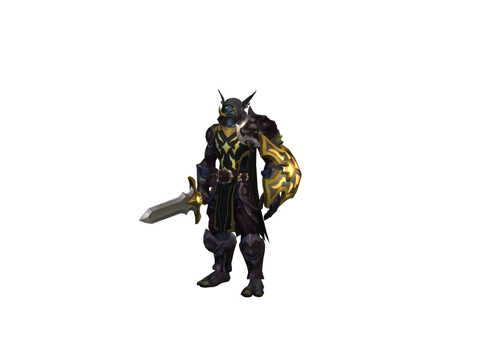 Tazal 3D character render