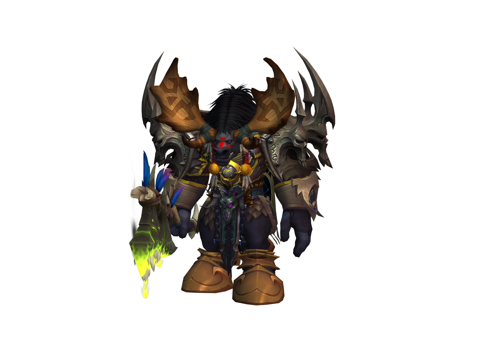 nimrood 3D character render