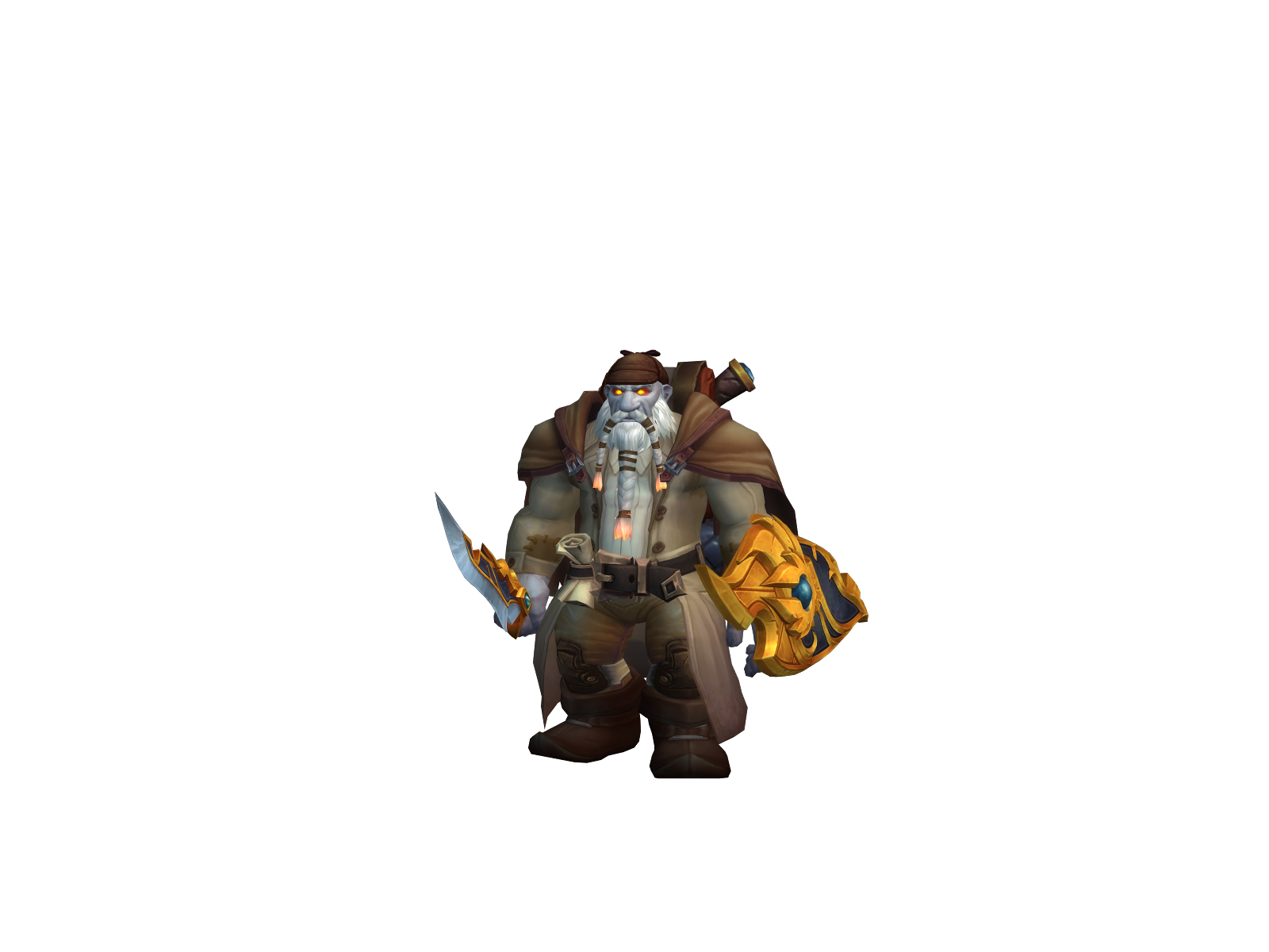Paliron 3D character render