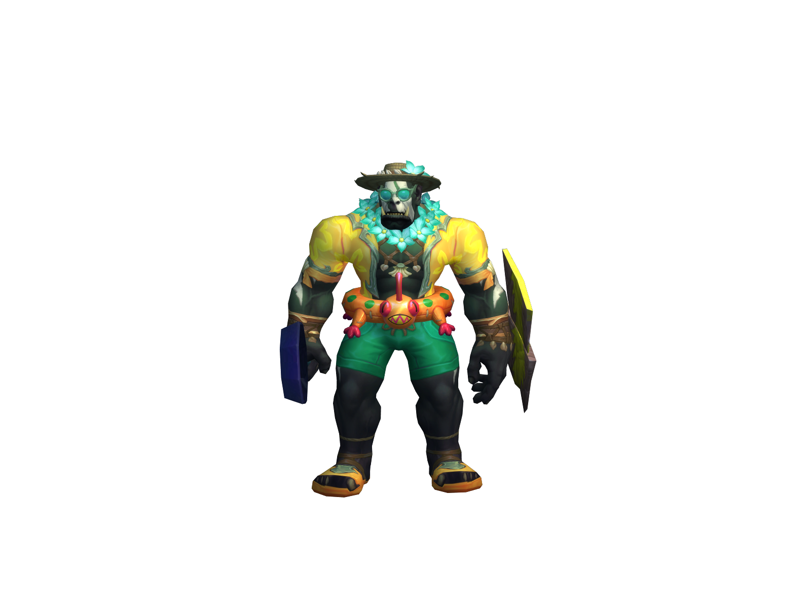 Bigsket 3D character render