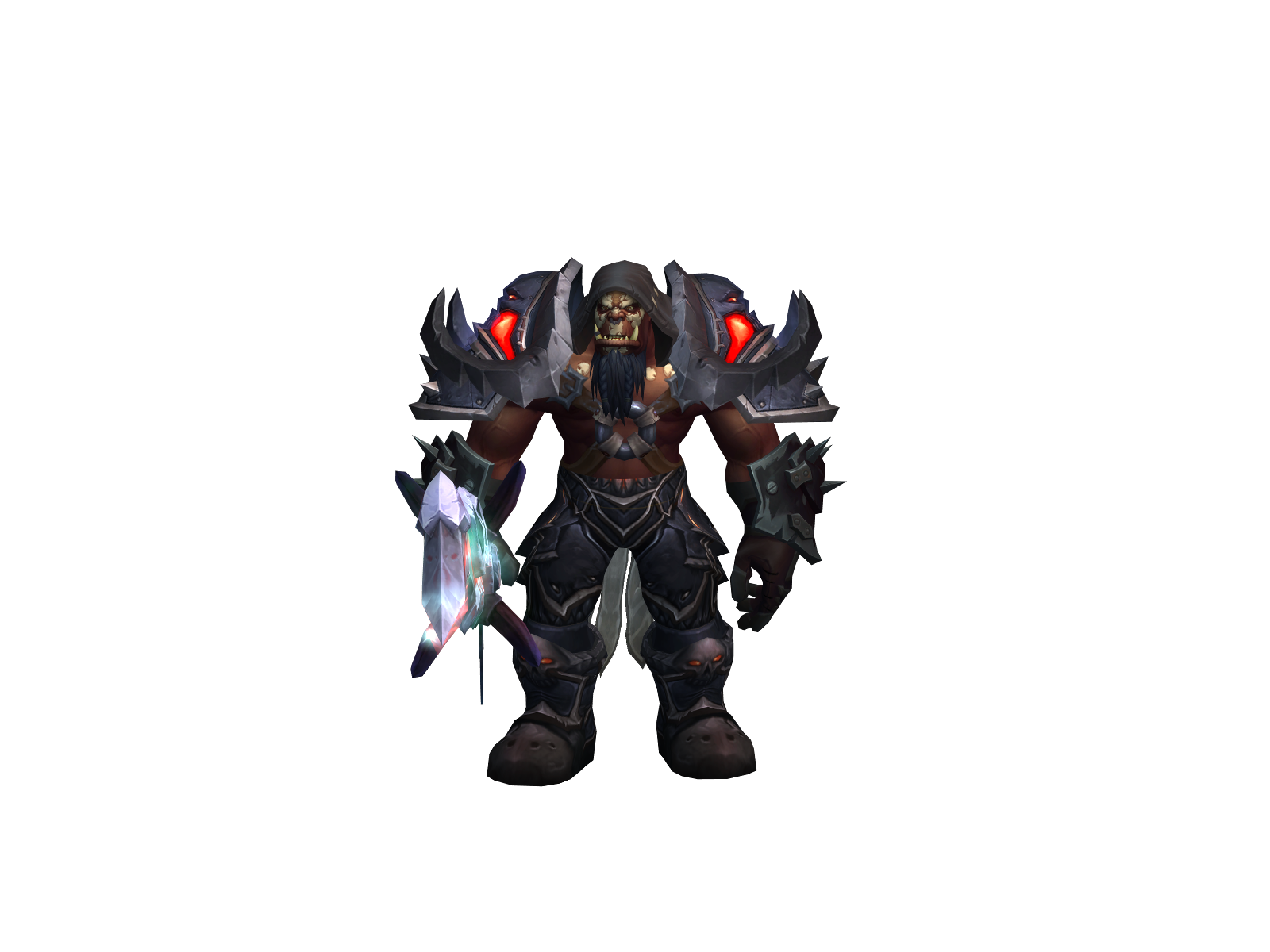 buckedhead 3D character render