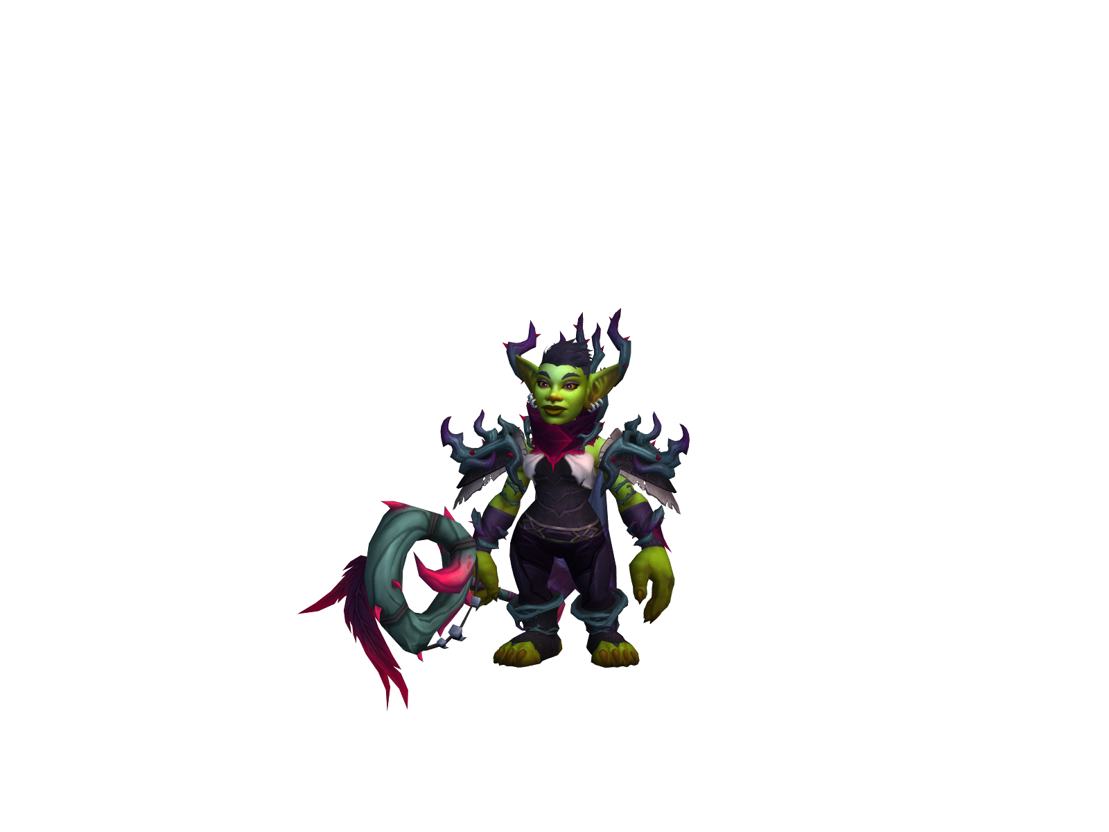 Lilgobble 3D character render