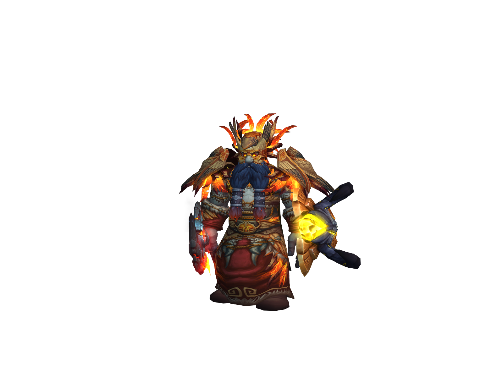 Brawr 3D character render