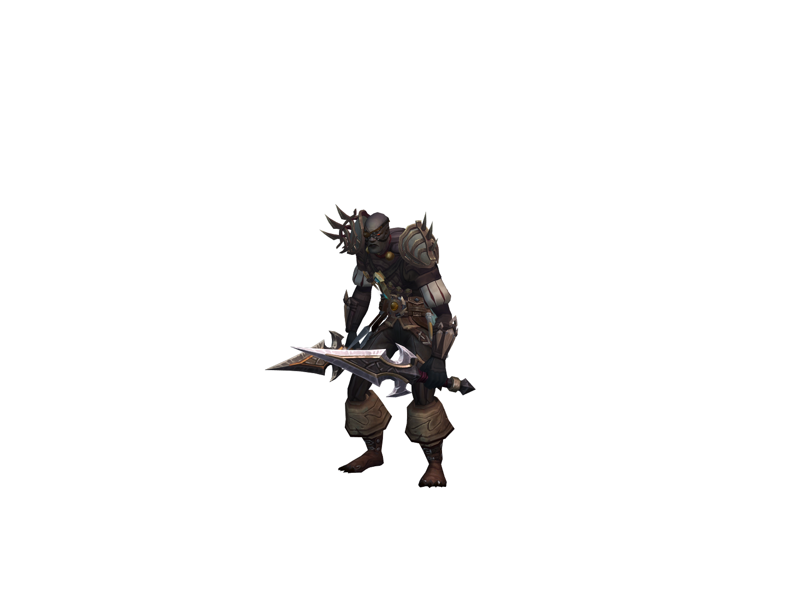 shaggah 3D character render