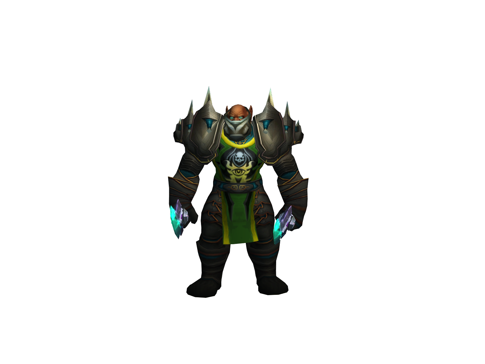 Legoshii 3D character render