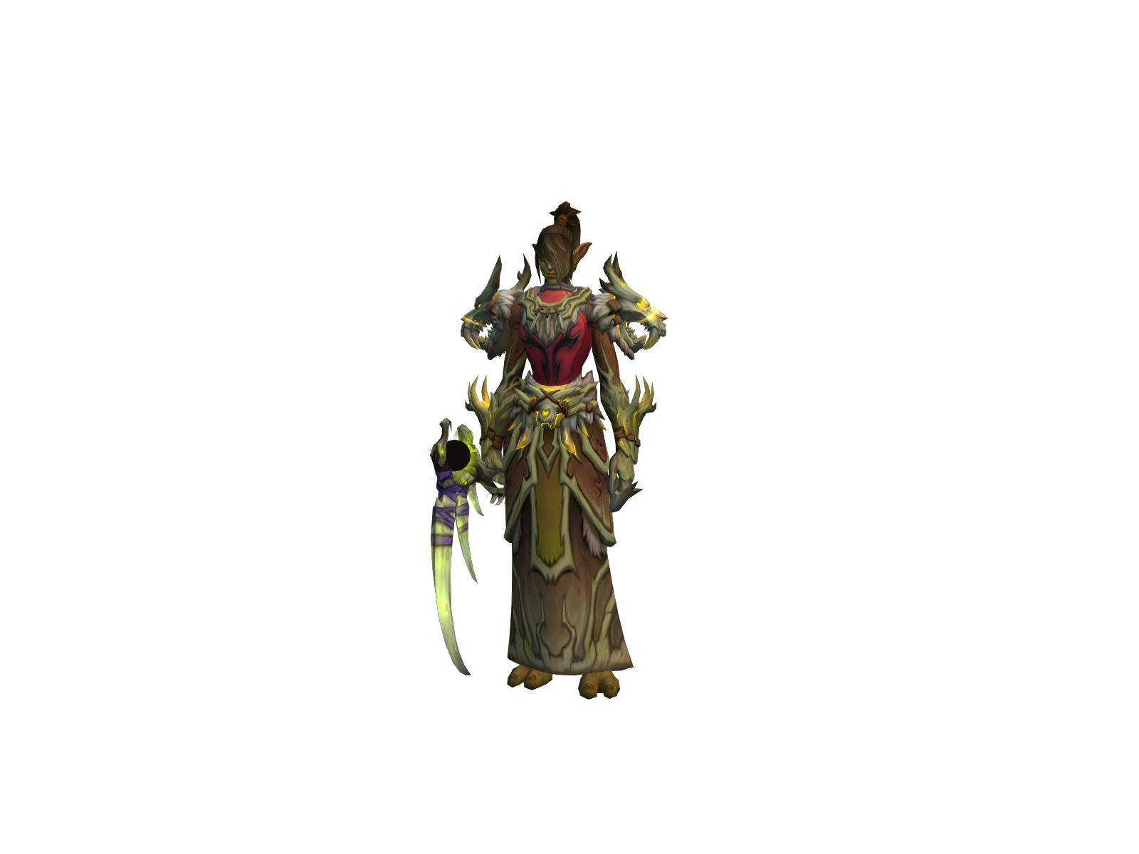Spookysoul 3D character render