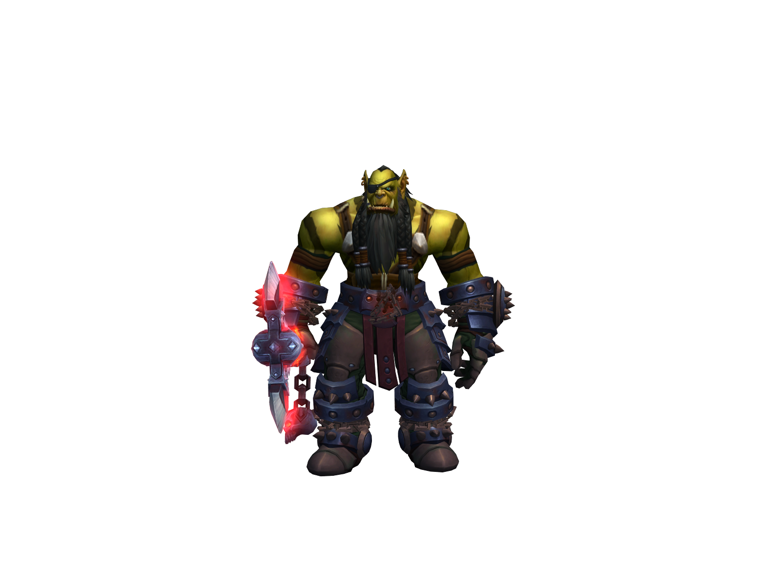 Narzut 3D character render