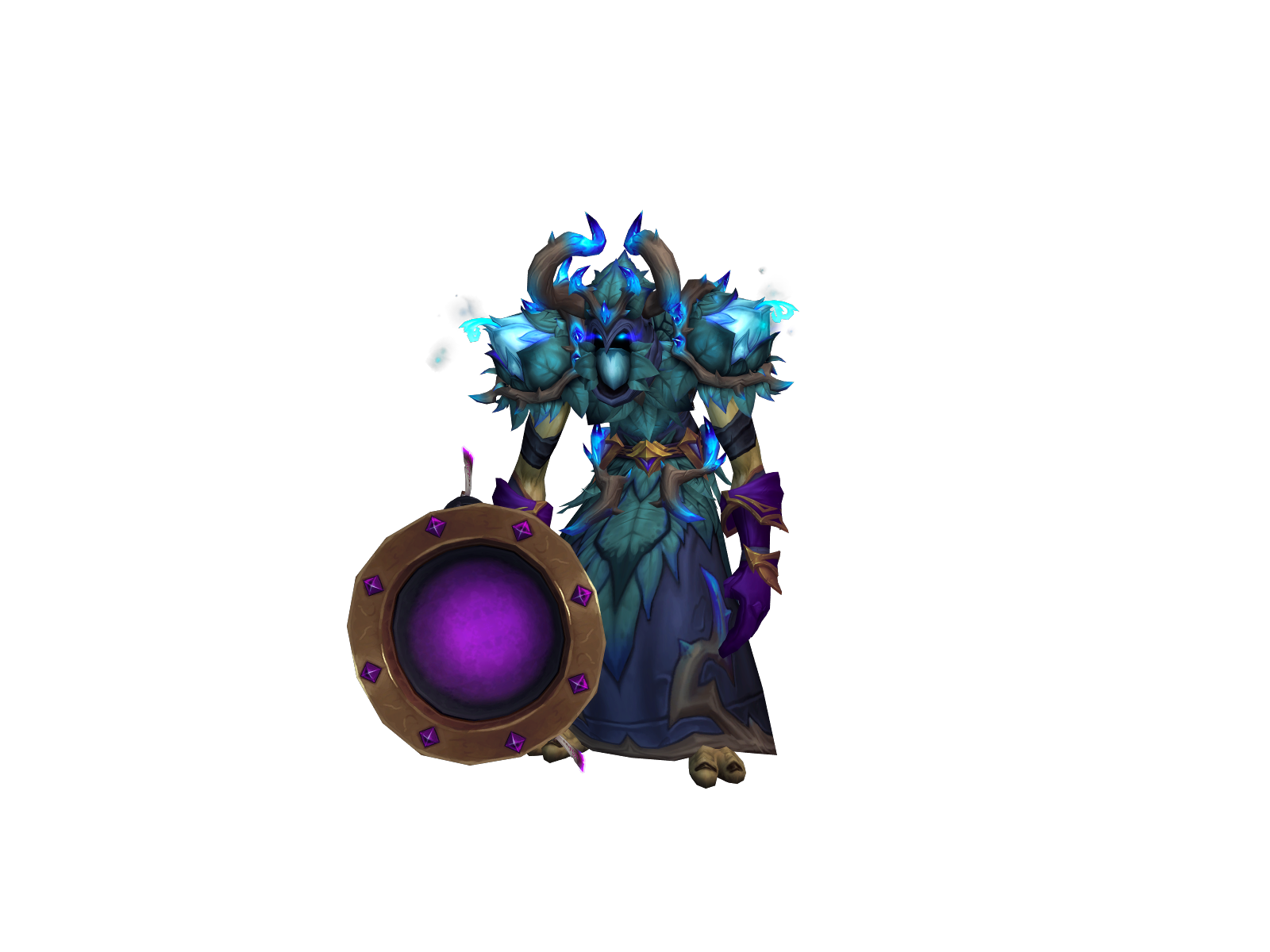 Oouoo 3D character render