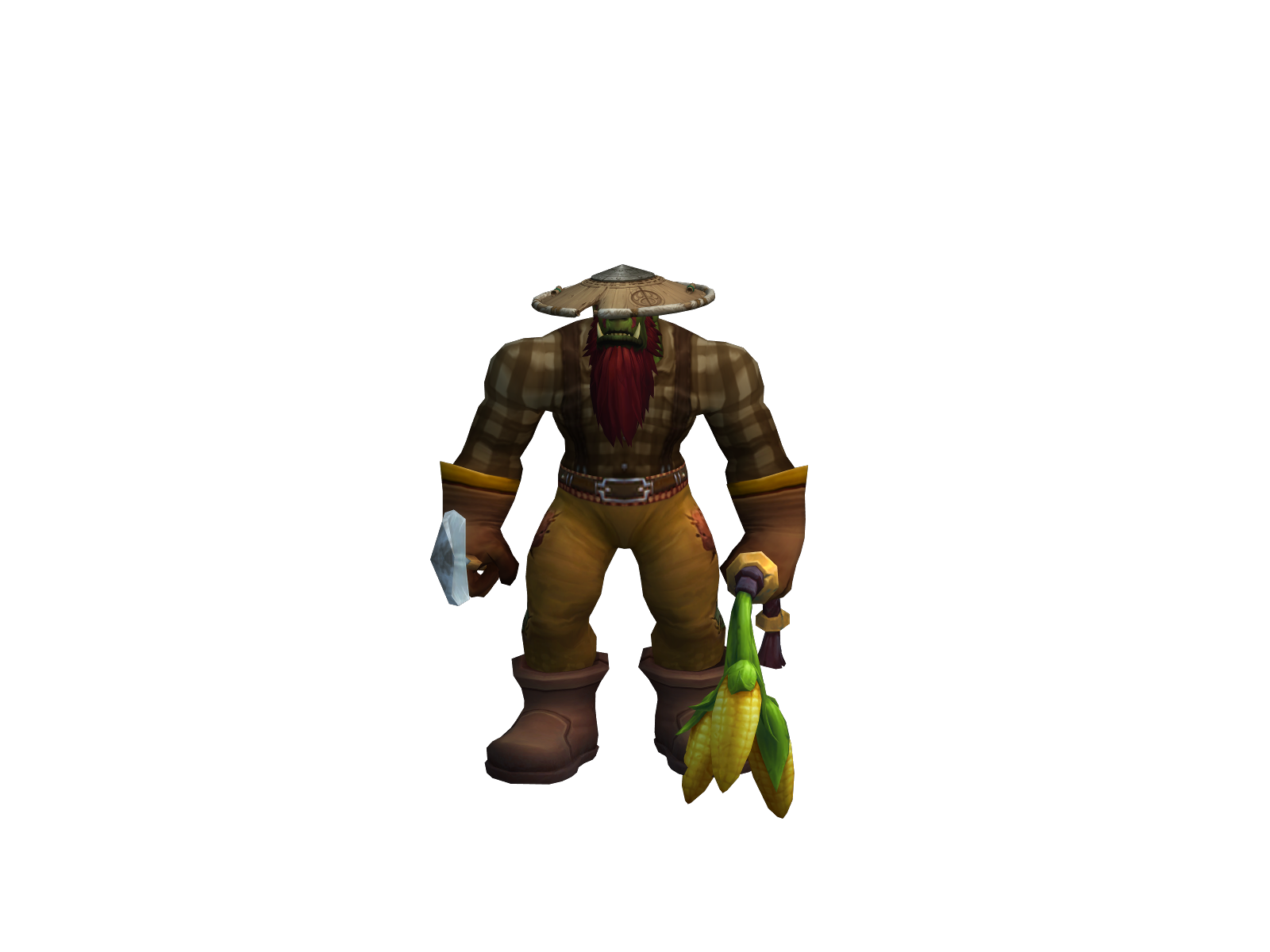 Garager 3D character render